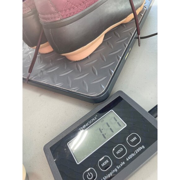 Skechers Hampshire Ridge Mid Quilted Lace Up Duck Boot Womens 7 Burgundy Outdoor - Picture 9 of 9